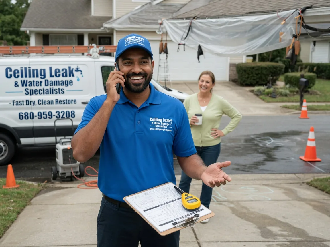 Ceiling Leak Cleanup Cresco, PA FAQs